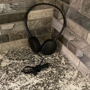 Black Over-Ear Headphones NWOT
